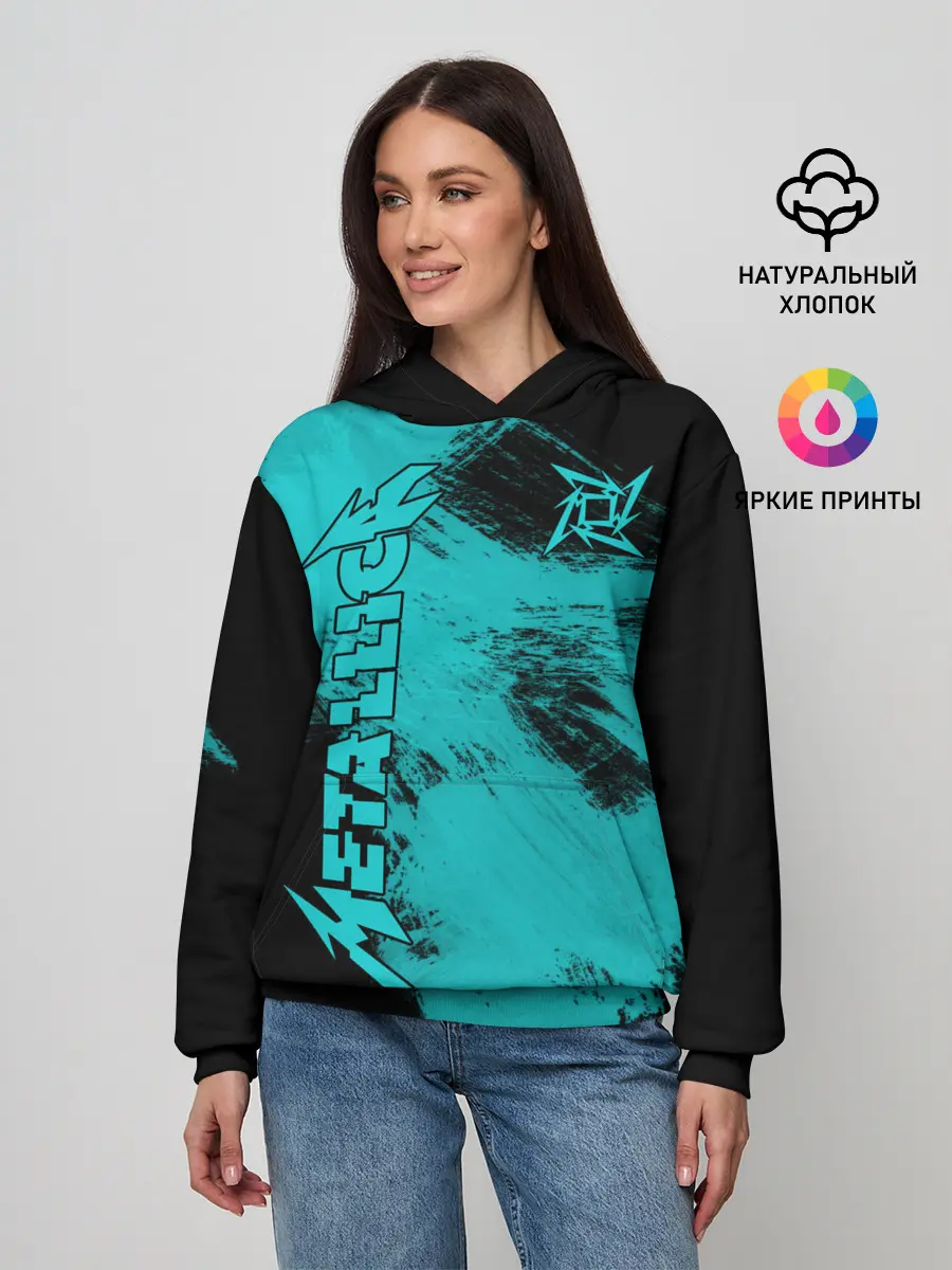 Женское худи / Metallica