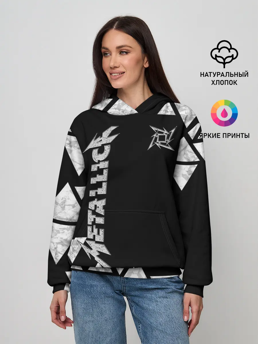 Женское худи / Metallica