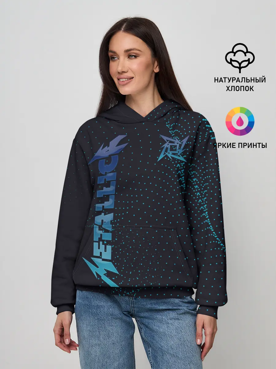 Женское худи / Metallica