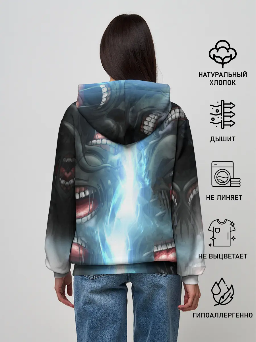 Женское худи / Оверлорд Пасти