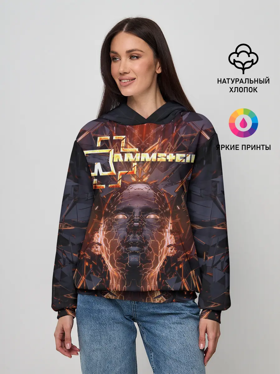 Женское худи / Rammstein