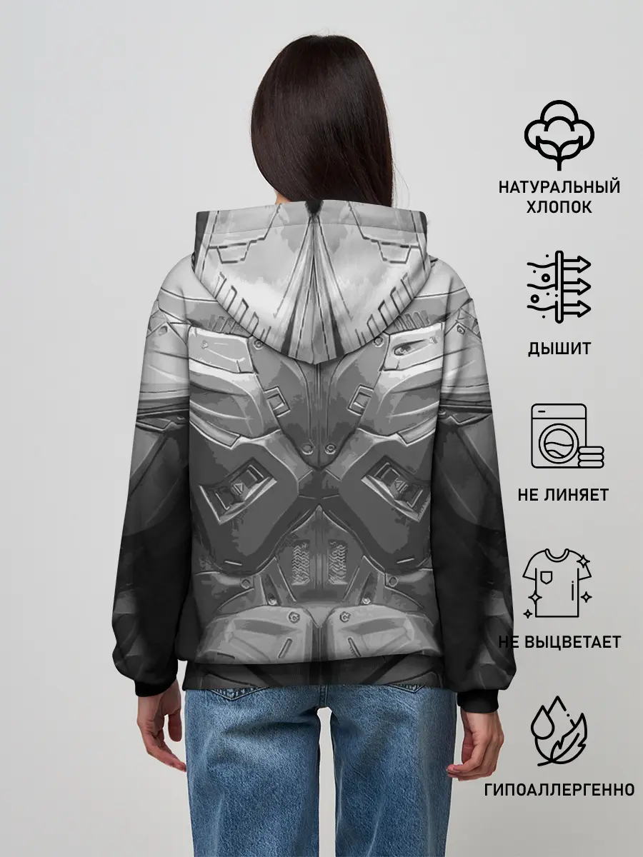 Женское худи / Crysis Экзоскелет