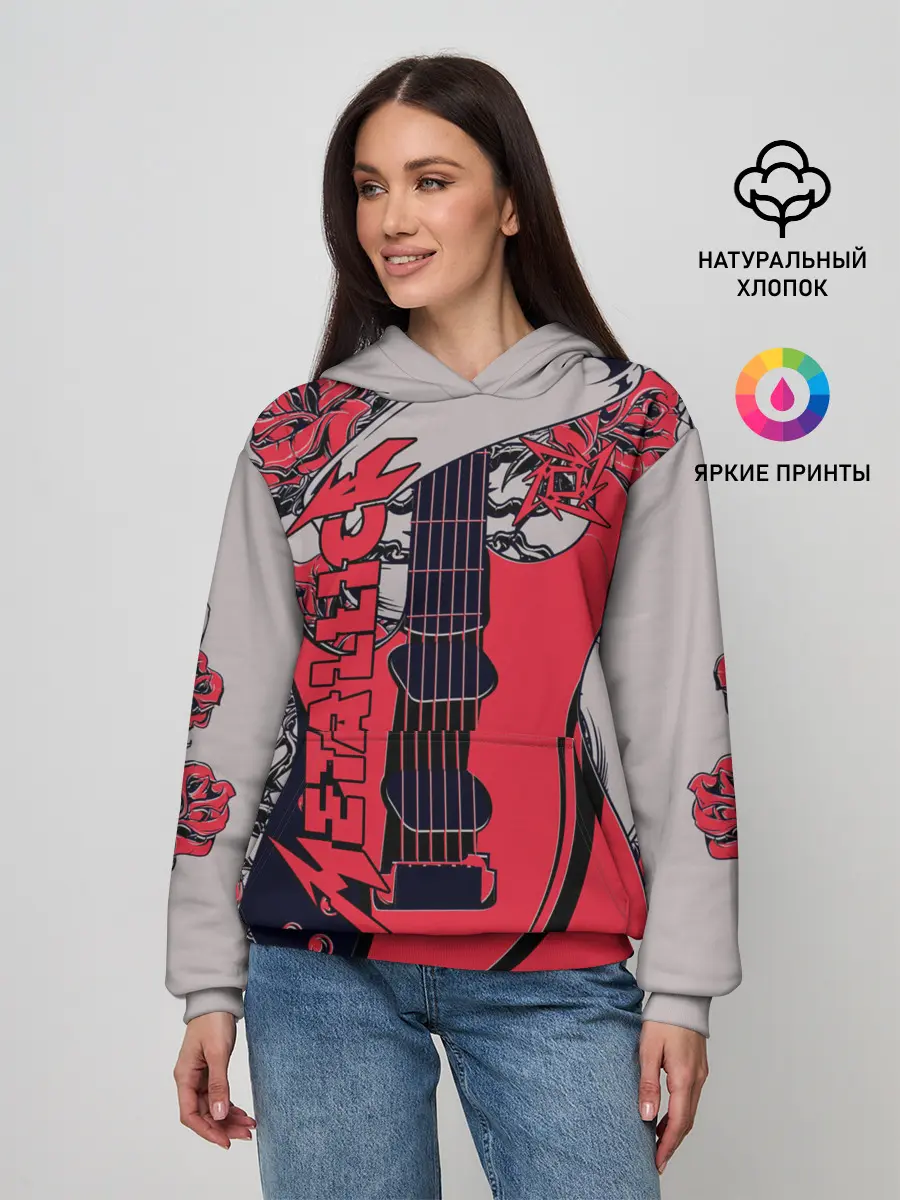 Женское худи / Metallica