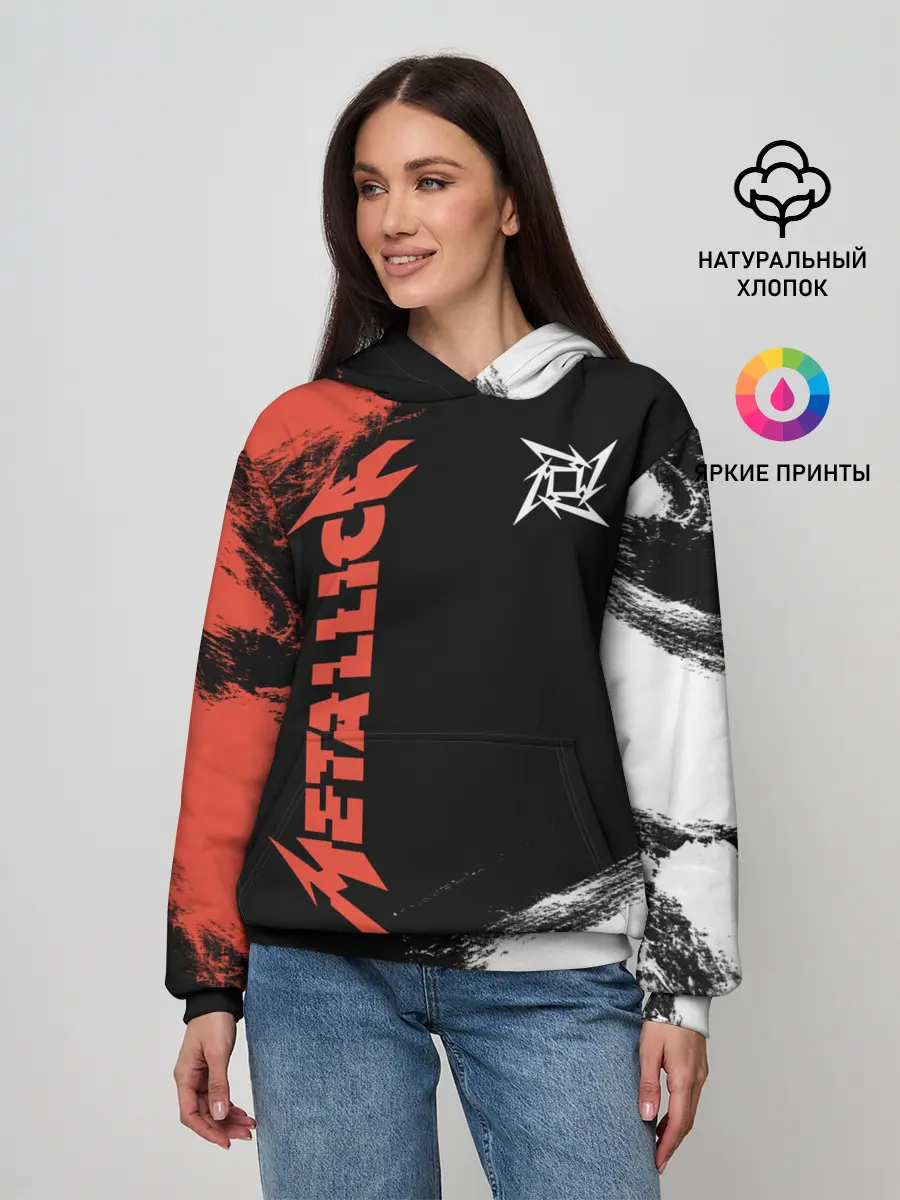 Женское худи / Metallica
