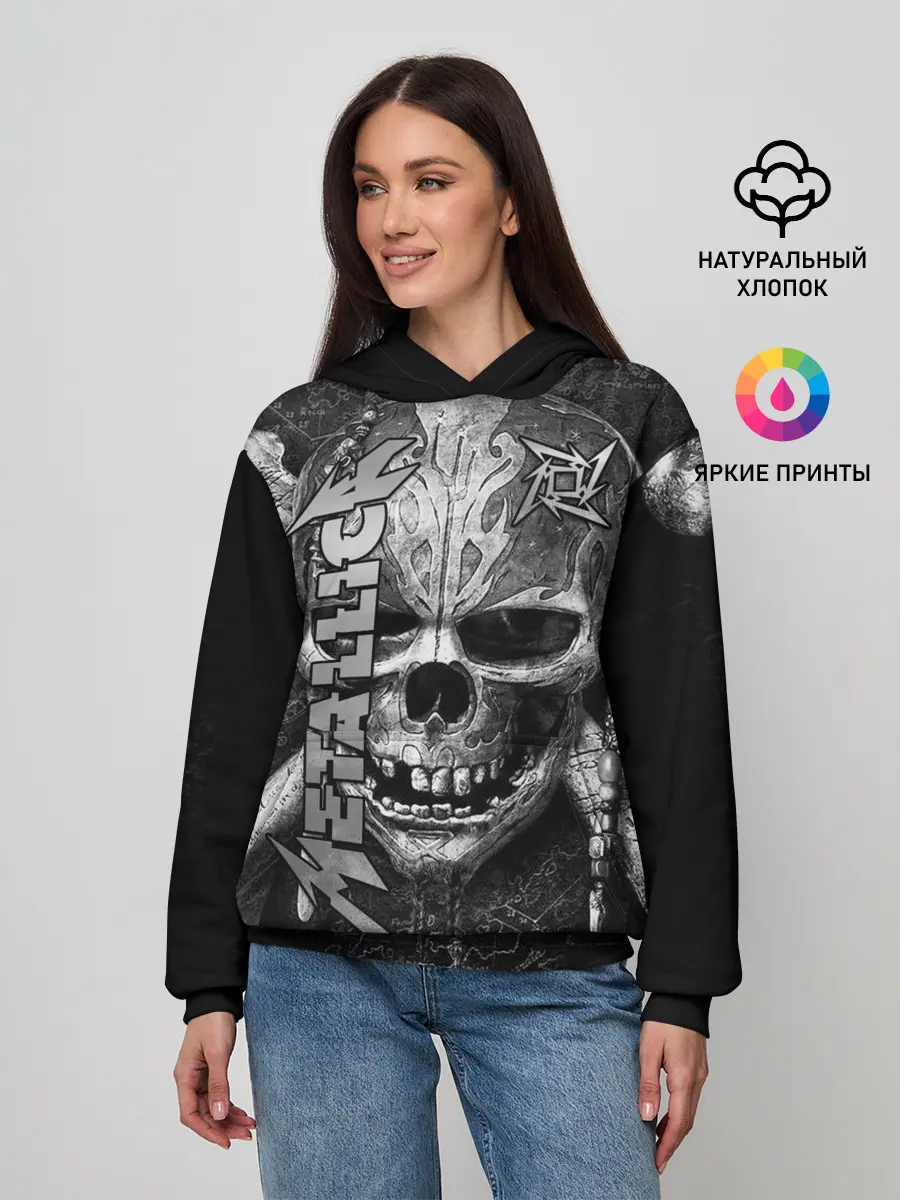 Женское худи / Metallica