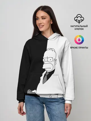 Женское худи / Гомер Симпсон