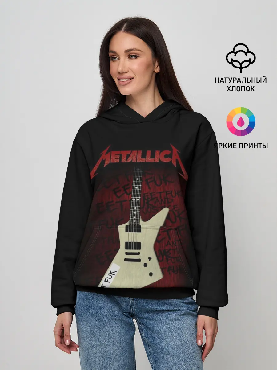 Женское худи / Metallica