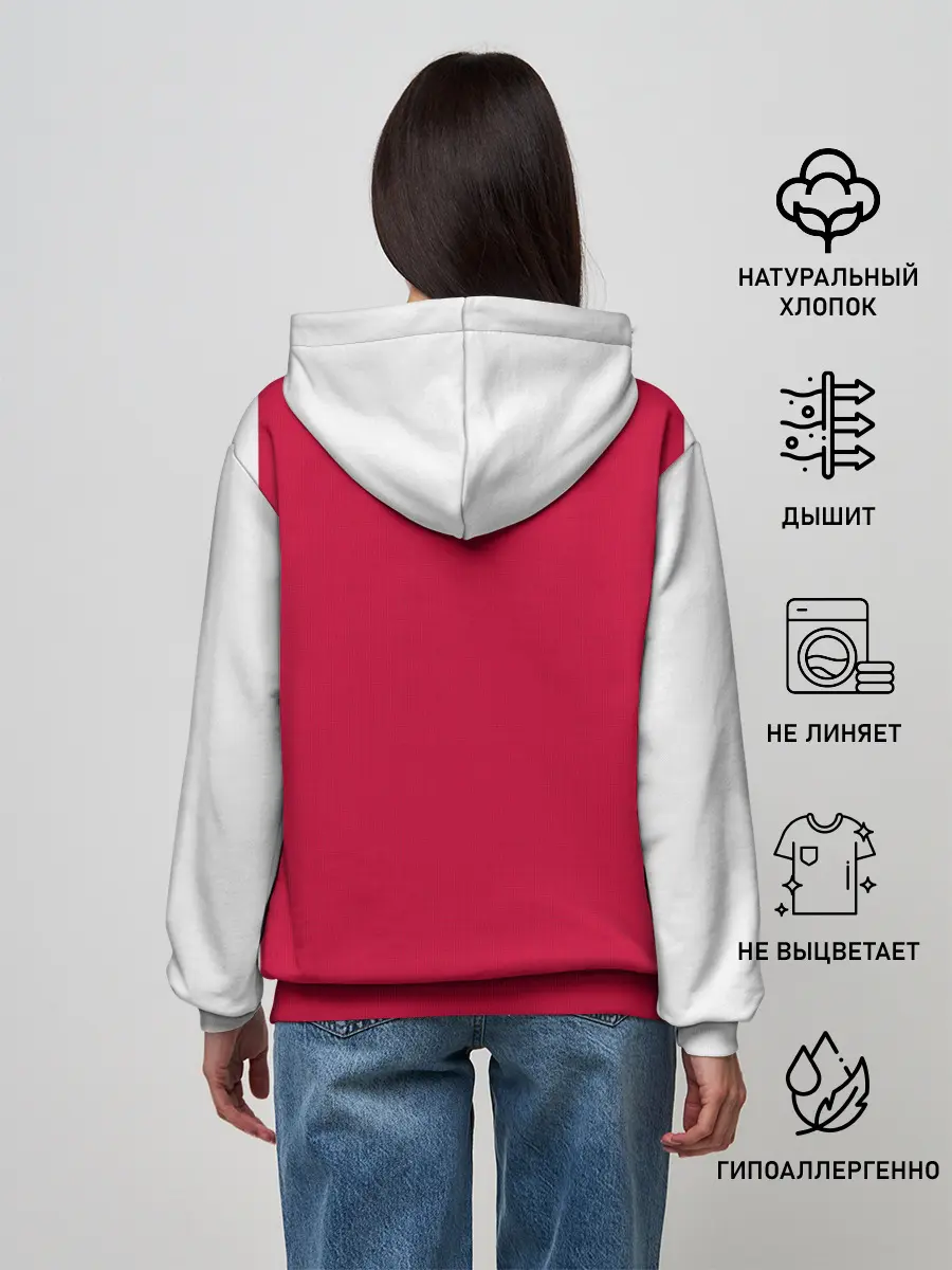 Женское худи / Arsenal home 19-20