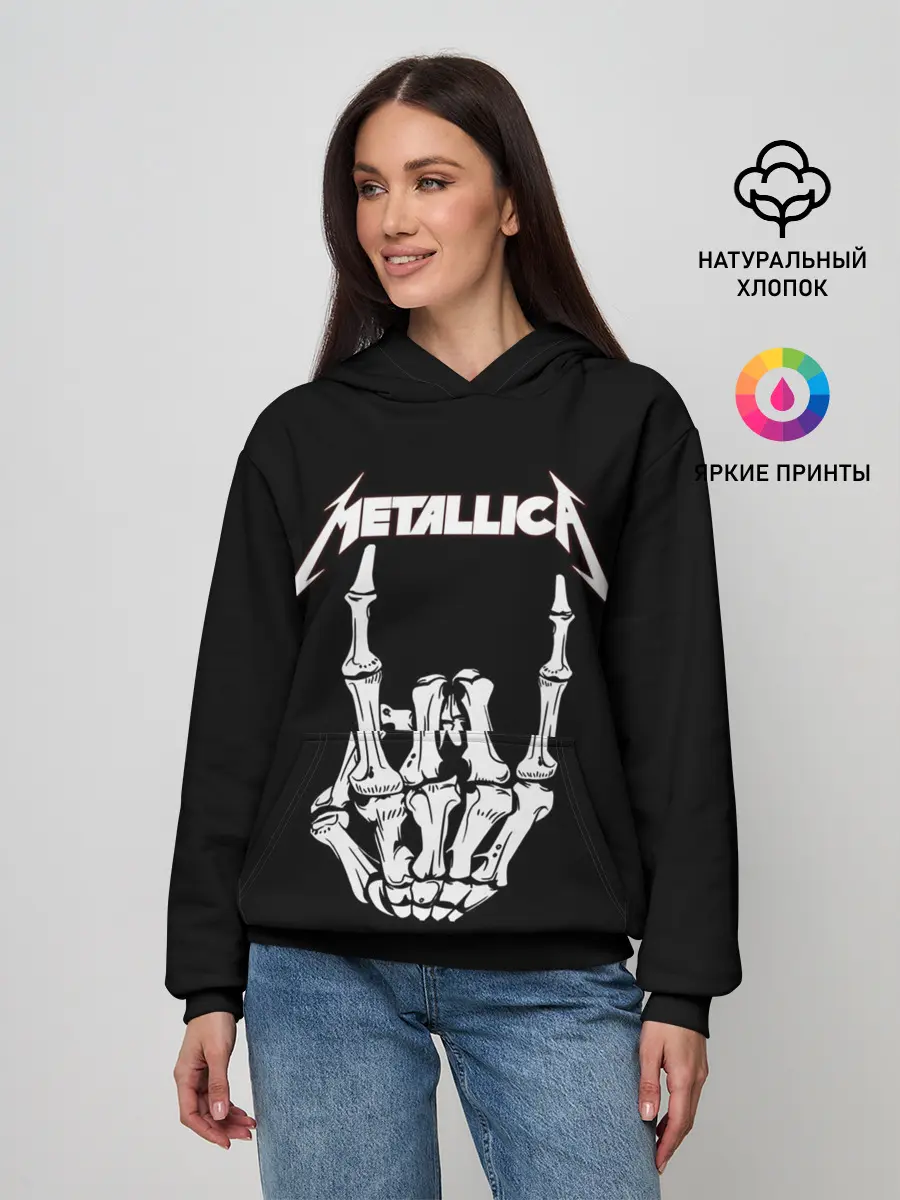 Женское худи / Metallica