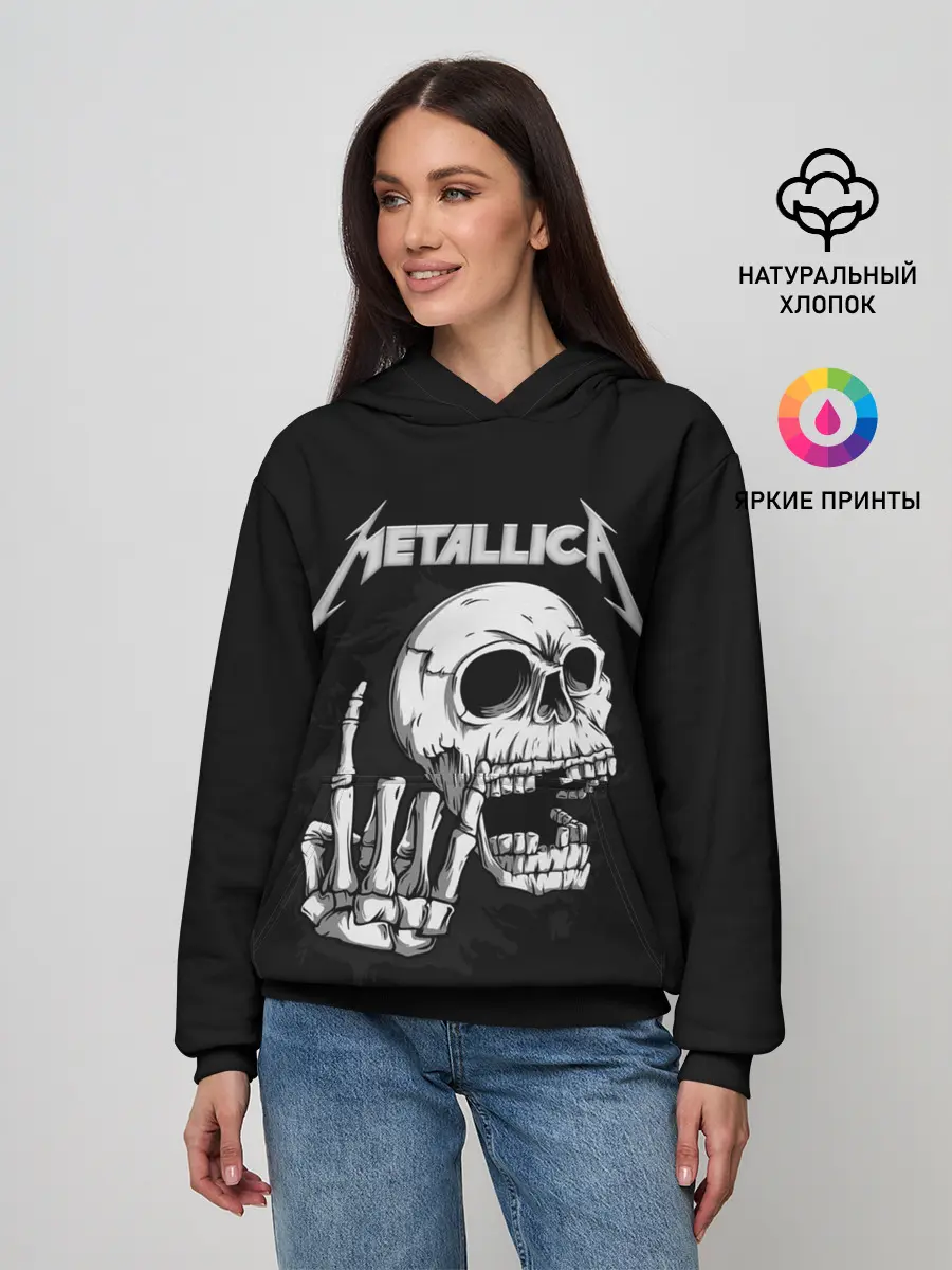 Женское худи / Metallica