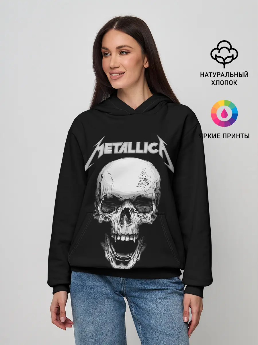 Женское худи / Metallica