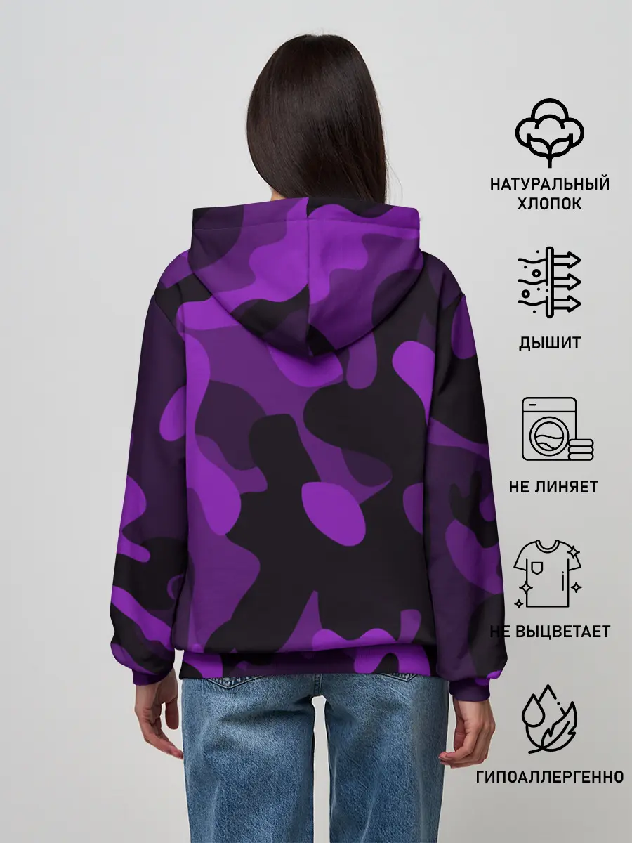 Женское худи / Камуфляж