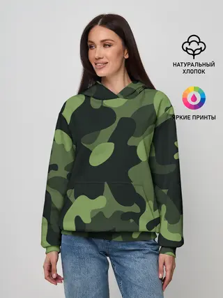 Женское худи / Камуфляж