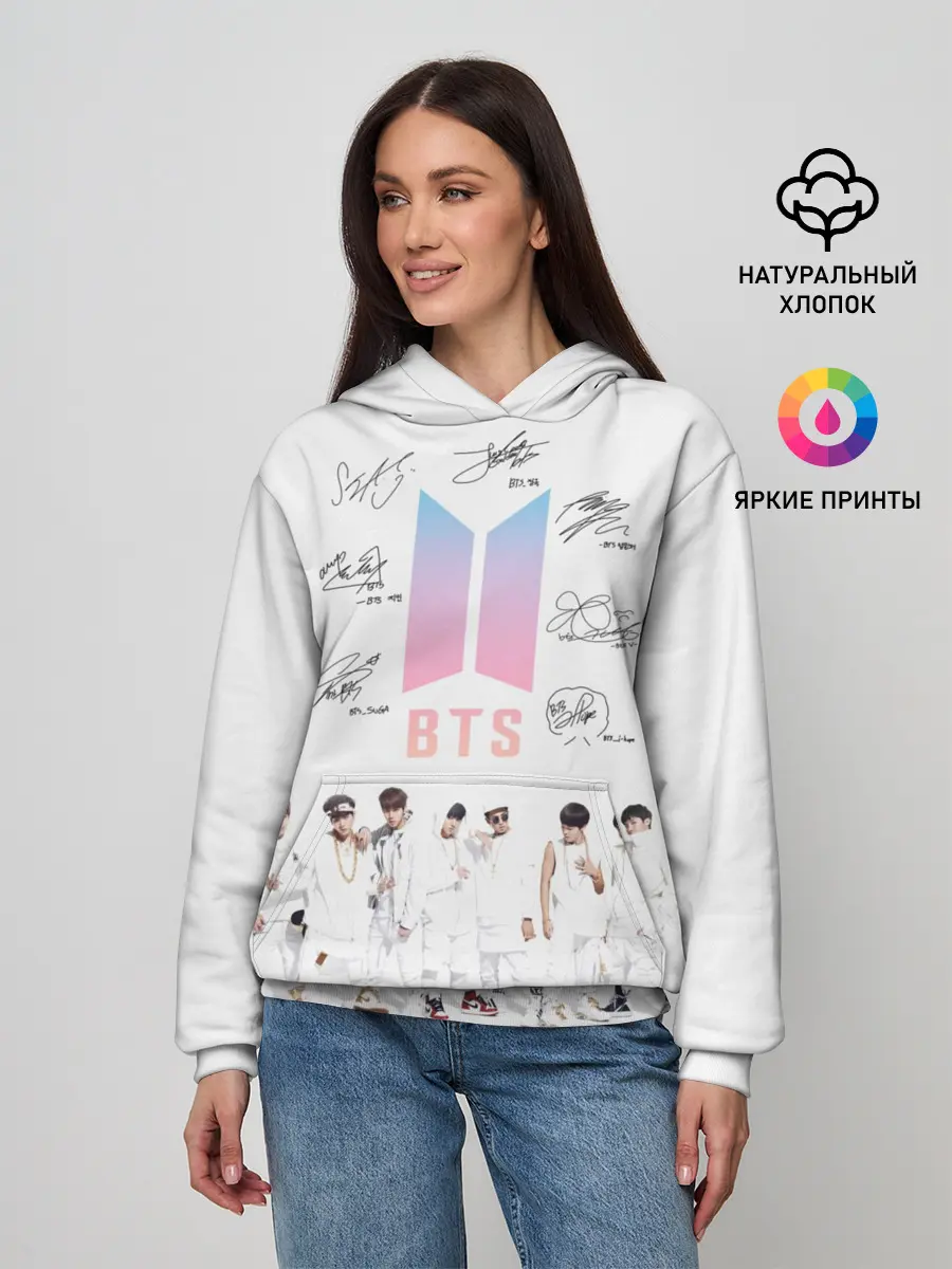 Женское худи / BTS