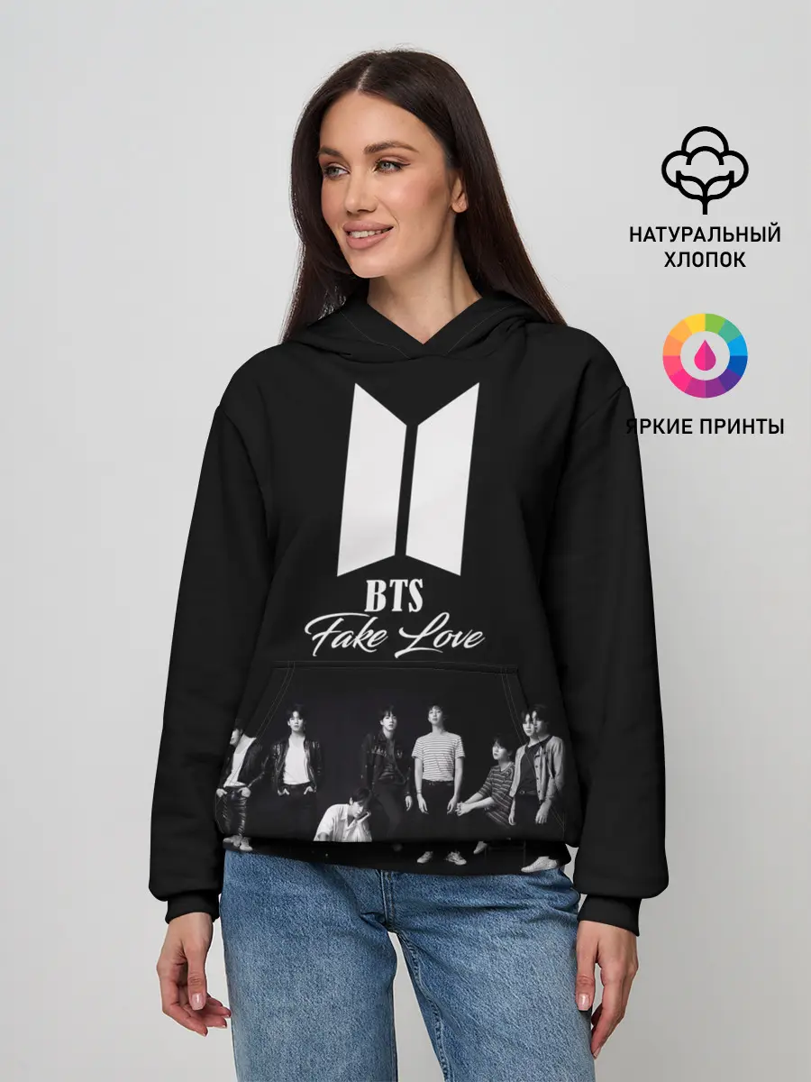 Женское худи / BTS Take love