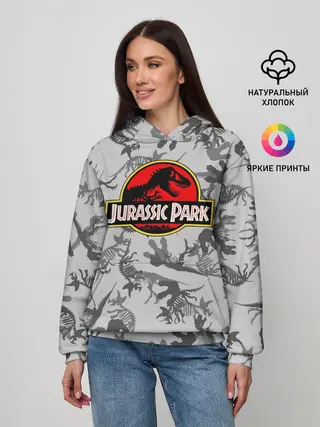 Женское худи / Парк Юрского Периода