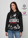 Женское худи / Metallica Группа крови