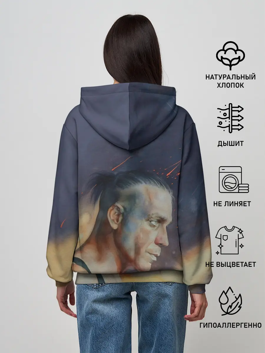 Женское худи / Rammstein