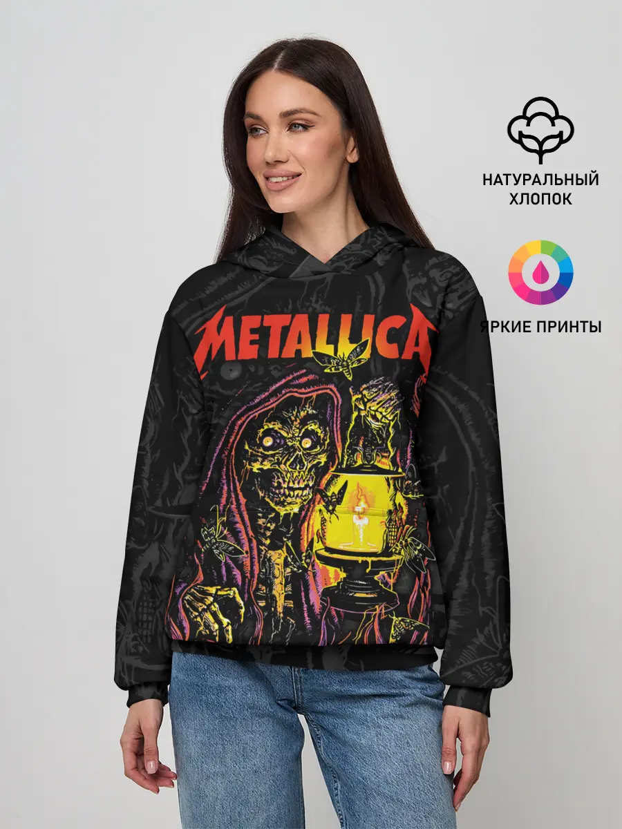 Женское худи / Metallica