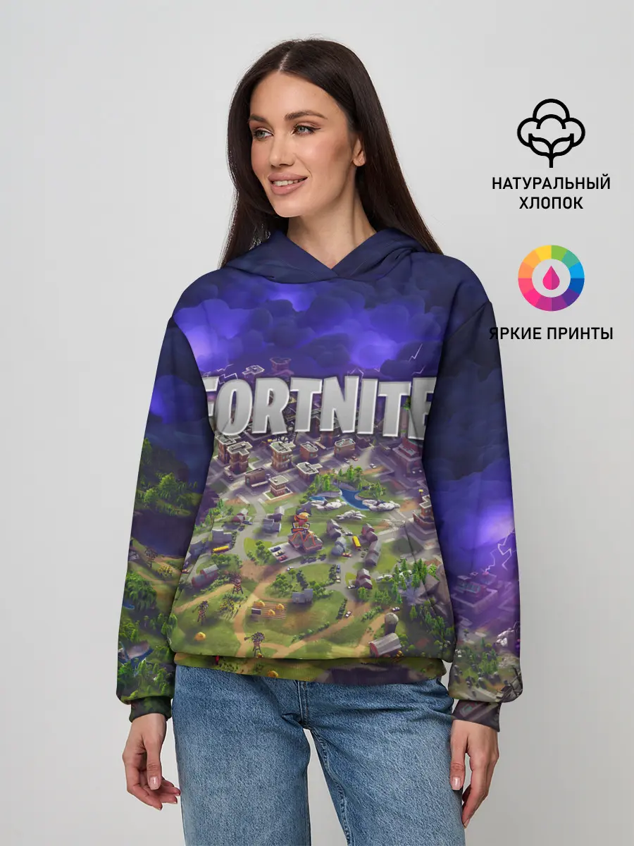 Женское худи / Fortnite