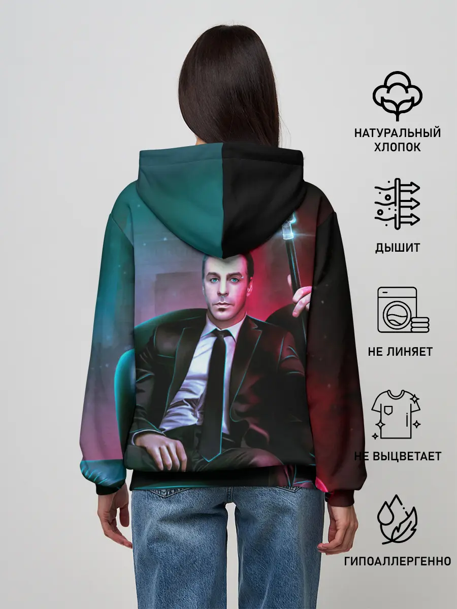 Женское худи / Rammstein