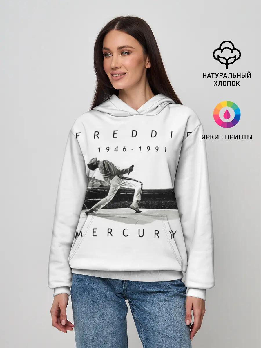 Женское худи / Фредди Меркьюри