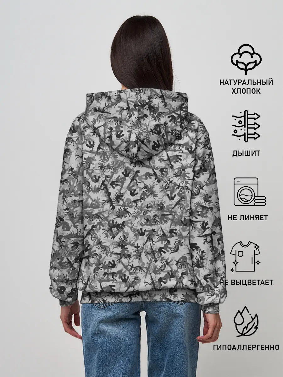 Женское худи / Jurassic Park