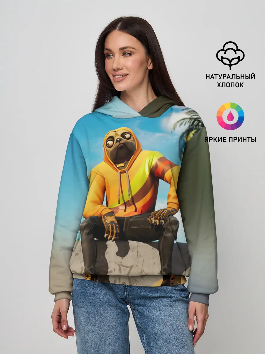 Женское худи / Fortnite Doggy