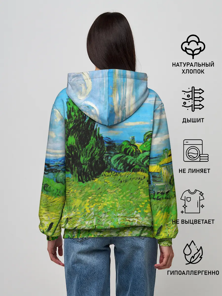 Женское худи / ВАНГОГ