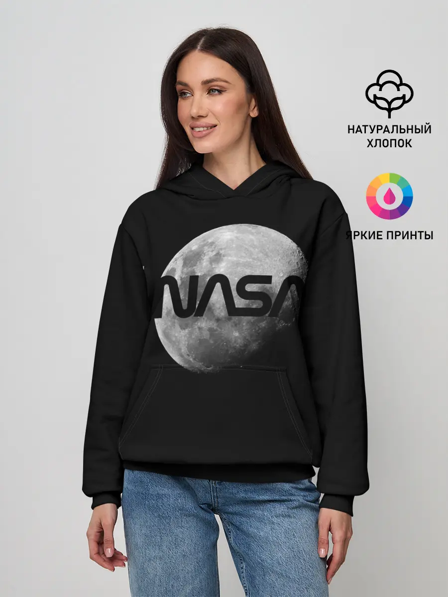 Женское худи / Nasa Apollo 16