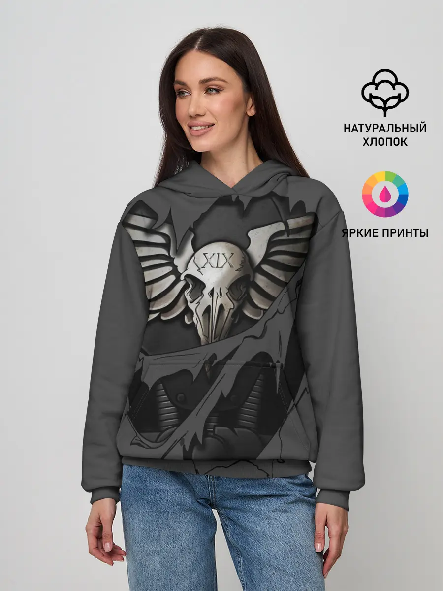 Женское худи / Броня Гвардии Ворона