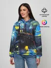 Женское худи / Картина в стиле Вангога