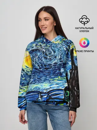Женское худи / ВАНГОГ
