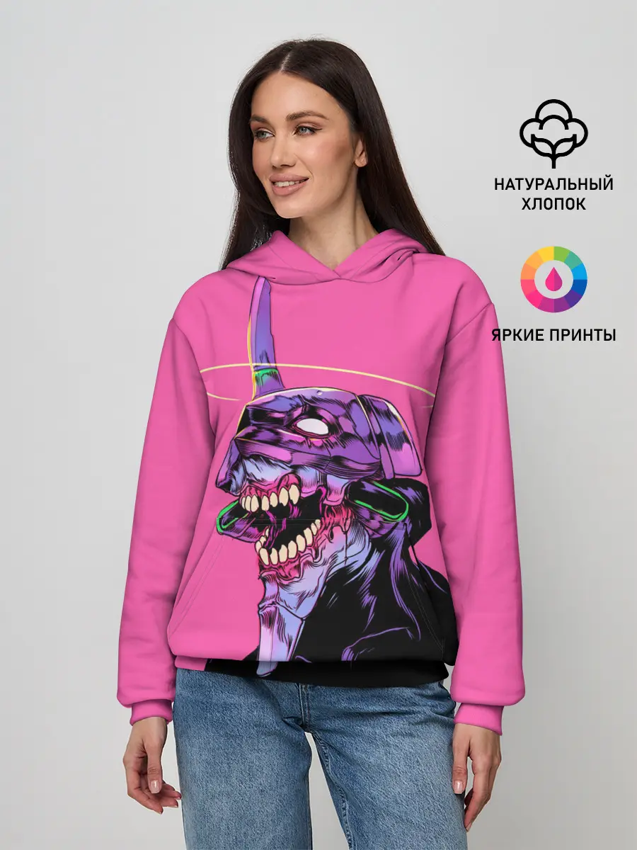 Женское худи / Монстр Евангелион