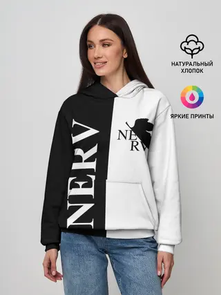 Женское худи / Nerv black