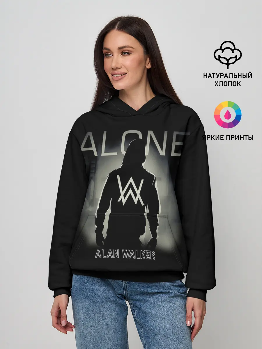 Женское худи / Alan Walker