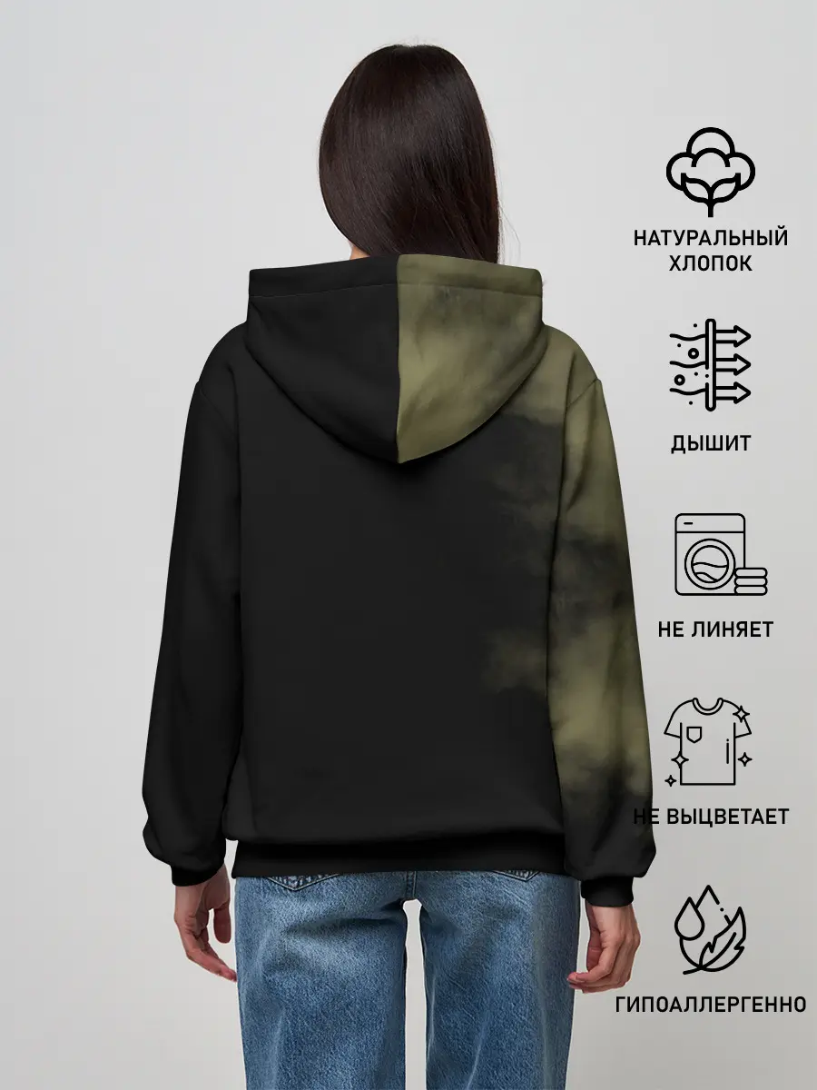 Женское худи / Острые козырьки