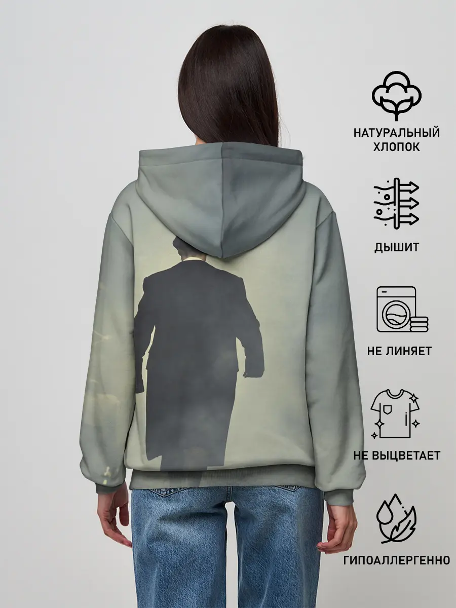 Женское худи / Острые козырьки