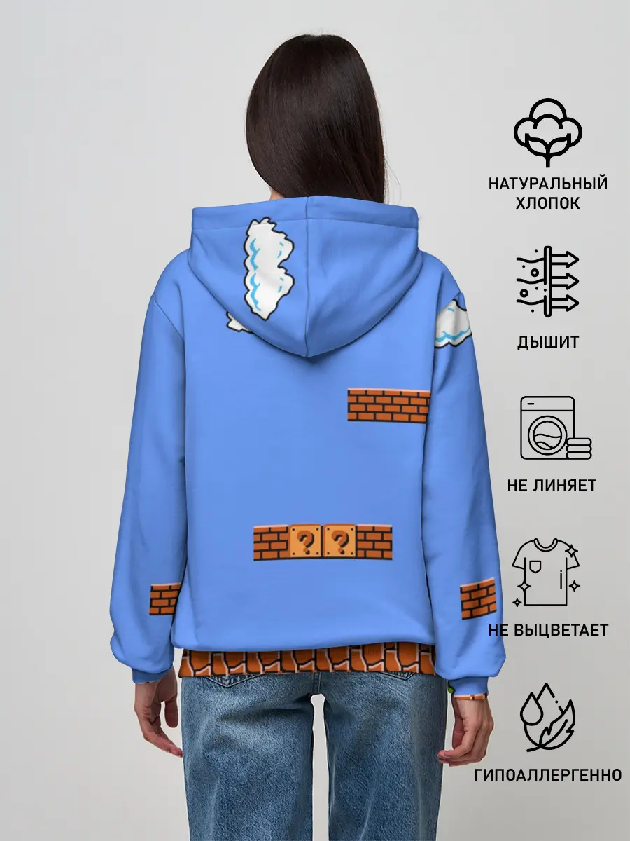 Женское худи / Марио