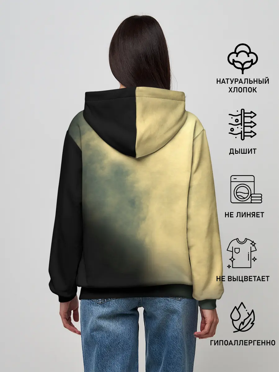 Женское худи / Острые козырьки