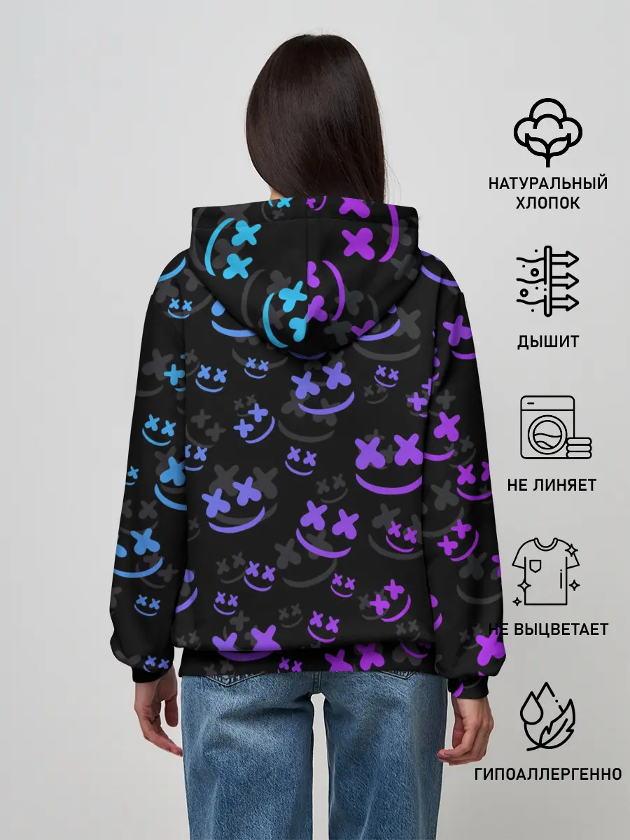 Женское худи / MARSHMELLO