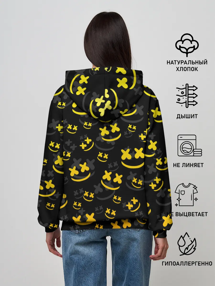 Женское худи / MARSHMELLO