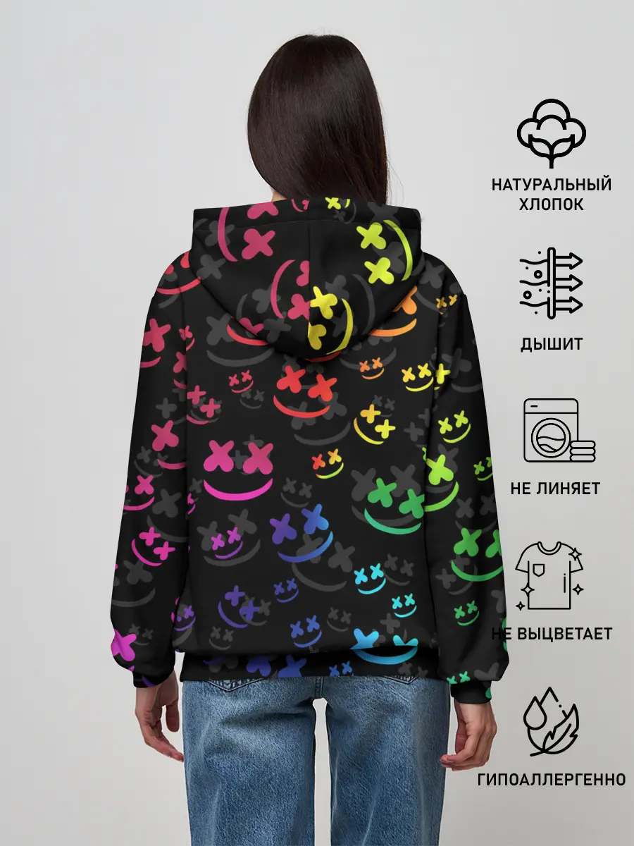 Женское худи / MARSHMELLO