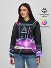 Женское худи / КИБЕРГОРОД