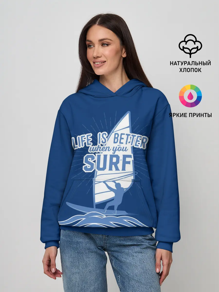 Женское худи / Surf