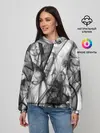 Женское худи / SMOKE ABSTRACTION