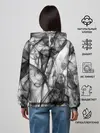 Женское худи / SMOKE ABSTRACTION