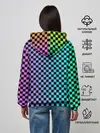 Женское худи / Checkerboard Color