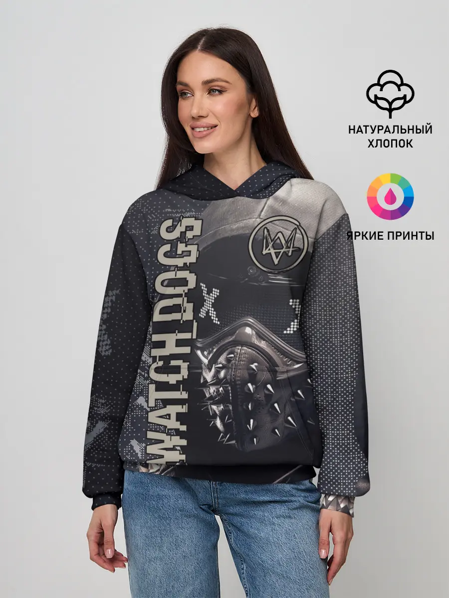 Женское худи / WATCH DOGS