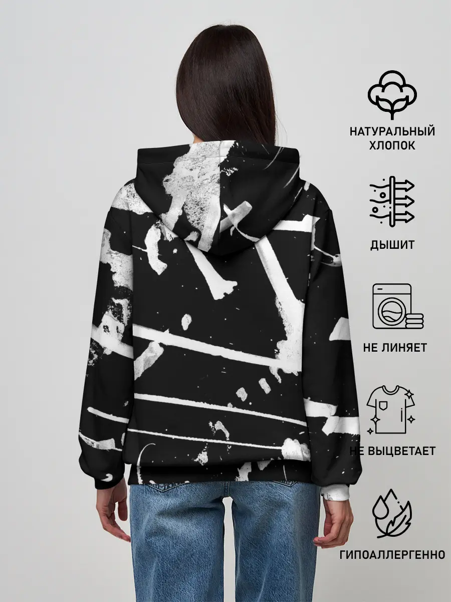 Женское худи / KIZARU - HAUNTED FAMILY